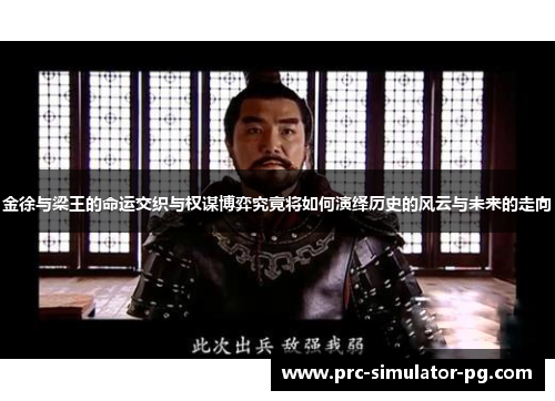 金徐与梁王的命运交织与权谋博弈究竟将如何演绎历史的风云与未来的走向